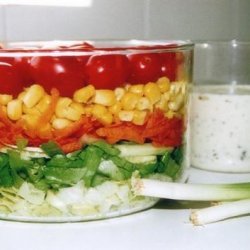 New Seven-Layer Salad recipe