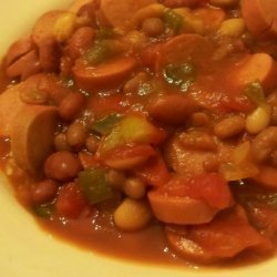 Beans and Weiners Goulash recipe