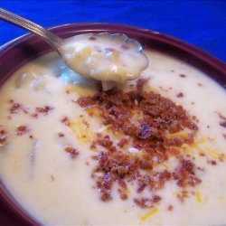 Corn Potato and Cheddar Cheese Chowder recipe