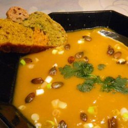 Creamed Potato and Pumpkin Soup recipe