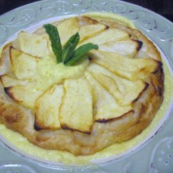Apple Tartlets  With Nutmeg Scented Orange Custard recipe