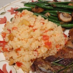 Couscous With Tomato and Garlic recipe
