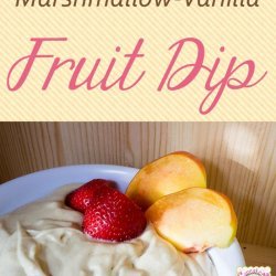 Marshmallow Fruit Dip recipe