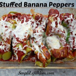 Stuffed Banana Peppers recipe