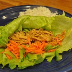 Thai Chicken Lettuce Wraps recipe