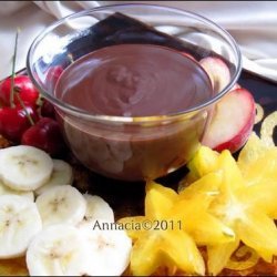 Chocolate Fondue L'afrique recipe