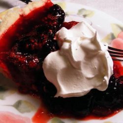 Raspberry Jello Pie recipe