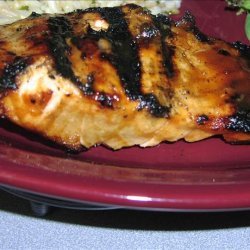 Glazed Grilled Salmon recipe