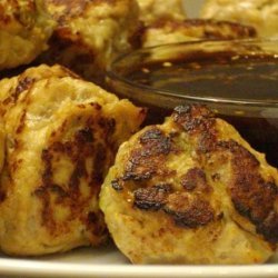 Chicken Balls With Oriental Dipping Sauce ( Gluten-Free) recipe