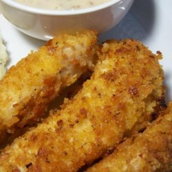 Coated Chicken  Strips With a Twist recipe