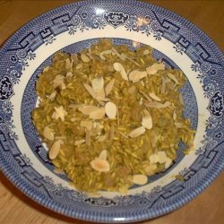 Curried Rice With Raisins, Apricots And Almonds recipe