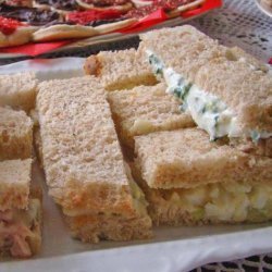 Ribbon Sandwiches recipe