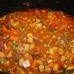 Savory Beef Stew (Crock Pot) recipe