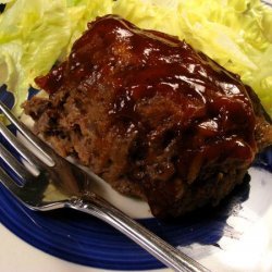 Barbecued Onion Meat Loaves recipe