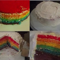 Rainbow Citrus Cake recipe
