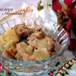 Baked Ginger-Apple Crumble recipe