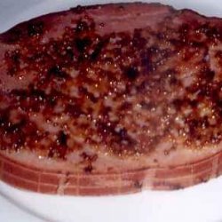 Tangy Ham Steaks recipe