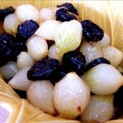 Pearl Onions With Dried Cherries recipe