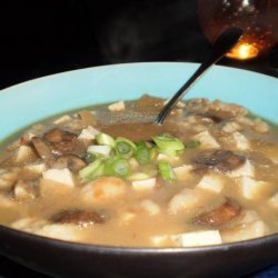 Spicy Hot and Sour Soup With Pork recipe