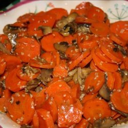 Sesame, Carrots and Mushrooms recipe