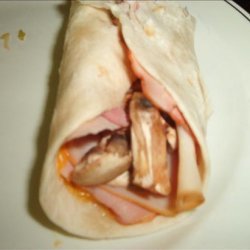 Quick Chicken Wrap up for One recipe