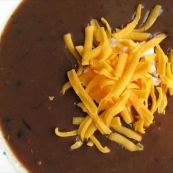 Amazing Black Bean Soup in 5 Ingredients! recipe