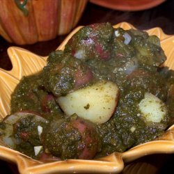Indian Spinach and Potatoes recipe