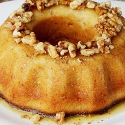 Golden Rum Cake recipe