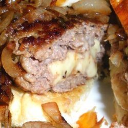 Brie and Shallot Parisian Burgers recipe