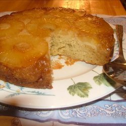 Decadent Pineapple Rum Upside-Down Cake recipe