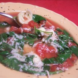 Tortellini W/Spinach Soup recipe