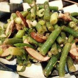 Baby Bella and Green Bean Salad recipe