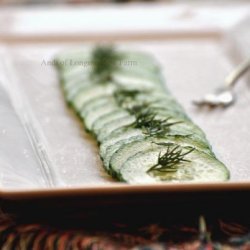 A Very Easy Cucumber and Fresh Dill Salad recipe