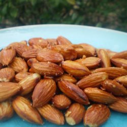 Garlic and Hot Pepper Toasted Almonds recipe