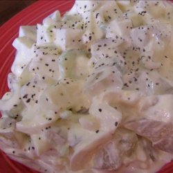 Sour Cream Potato Salad recipe