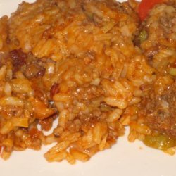 Baked Beef and Rice Bake recipe