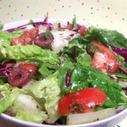 Country Salad With Herb Vinaigrette recipe