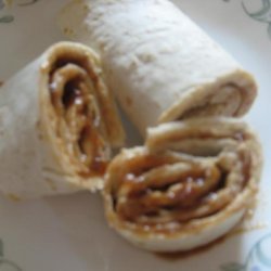 Peanut Butter and Jelly Wraps recipe