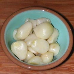 Julia Child's Easy Peel Garlic recipe
