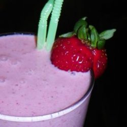 Black Raspberry Strawberry Smoothie recipe