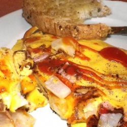 South Beach Diet Cheesy Ham Omelet recipe