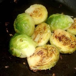 Steamed Brussels Sprouts With Lemony Brown Butter recipe