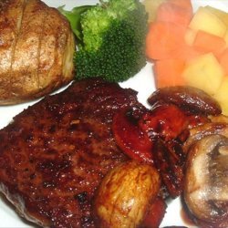 Pepper Steak With Mushrooms recipe
