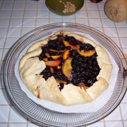 Nectarine and Blueberry Tart recipe