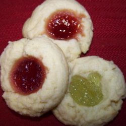 Holiday Thumbprint Cookies recipe