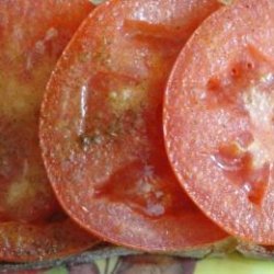 Toasted Bread With Tomato & Olive Oil recipe