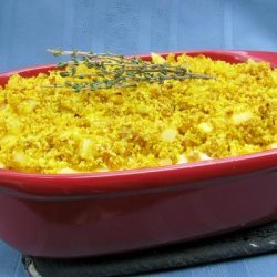 Four-Cheese Macaroni With Curry Crunch recipe
