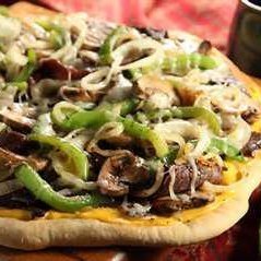 Philly Cheesesteak Pizza recipe
