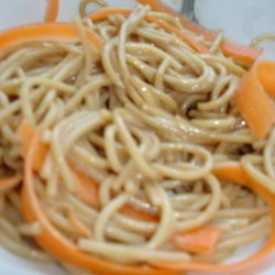 Peanut Butter Sesame Noodles (Rachael Ray) recipe
