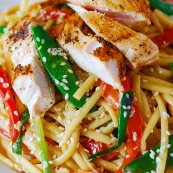 Asian Chicken Noodle Salad recipe